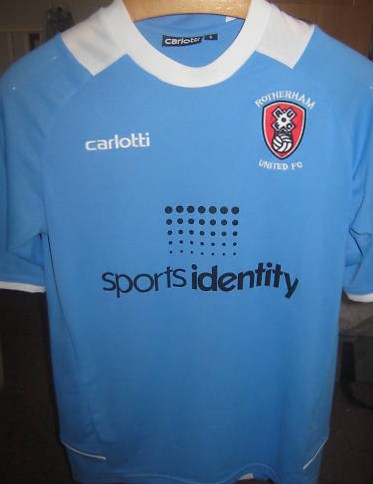 maillot équipe de rotherham united fc exterieur 2009-2011 rétro