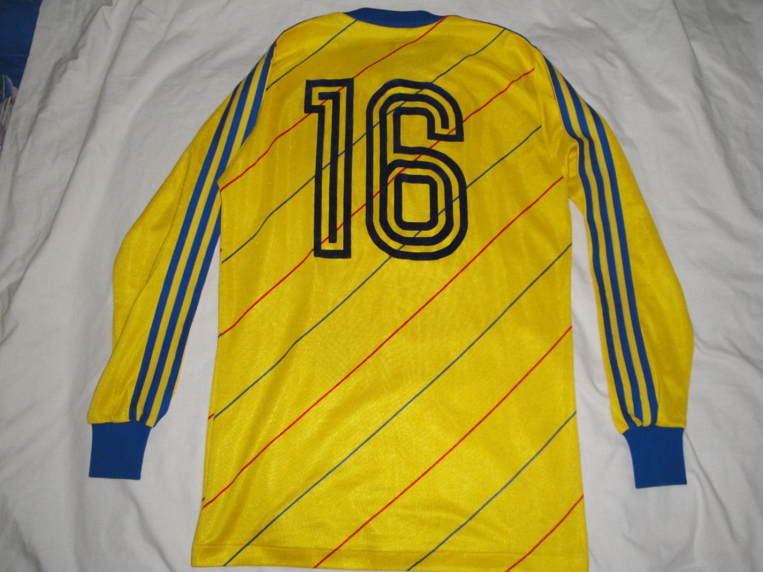 maillot équipe de roumanie domicile 1988-1989 pas cher