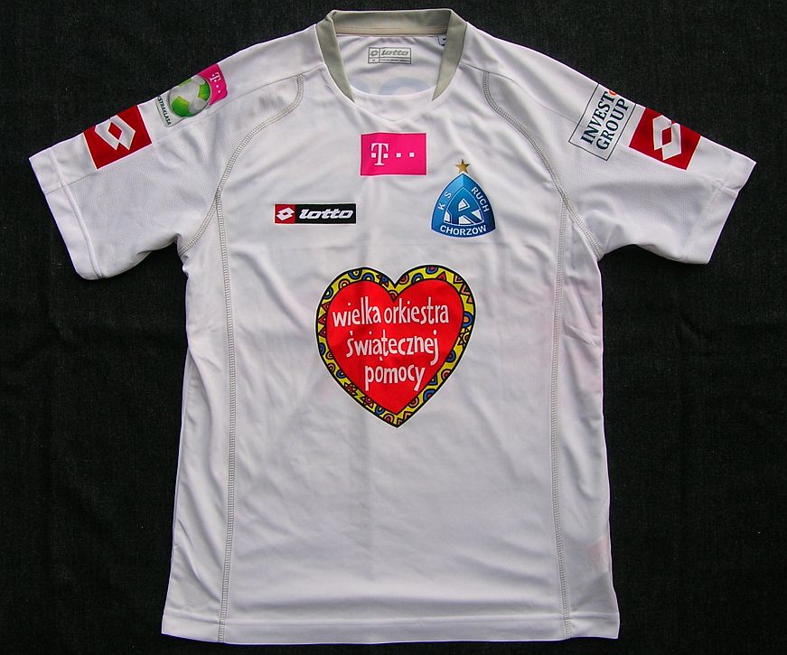 maillot équipe de ruch chorzów exterieur 2011-2012 pas cher