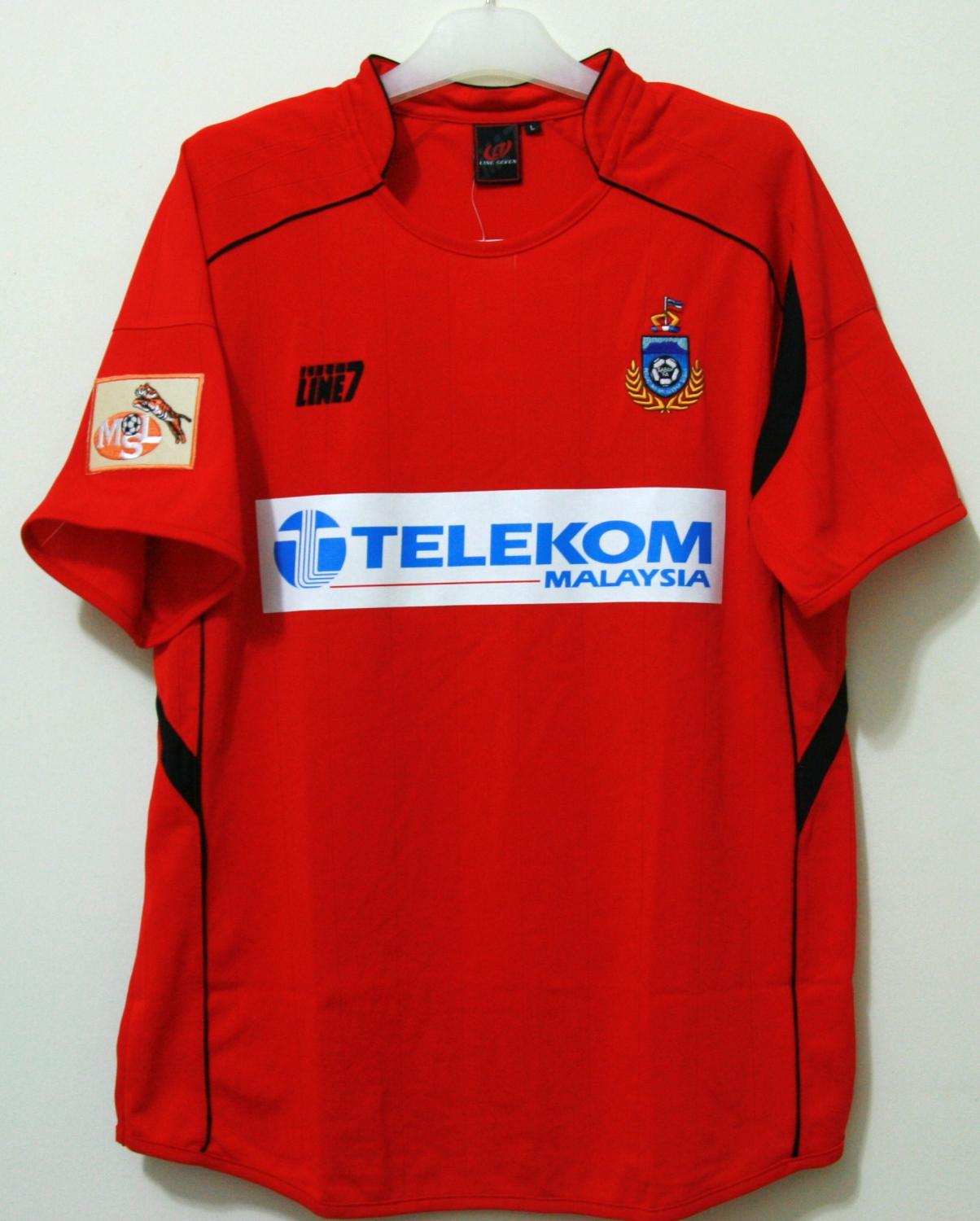 maillot équipe de sabah fa domicile 2005 rétro