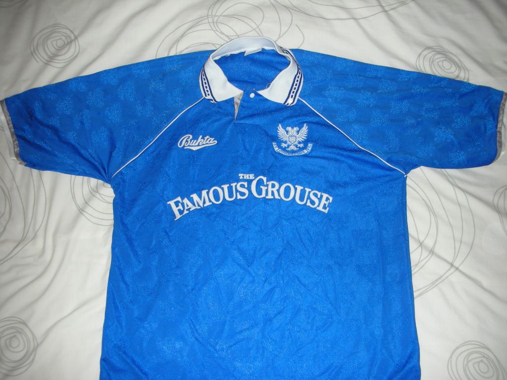 maillot équipe de saint johnstone domicile 1991-1993 rétro