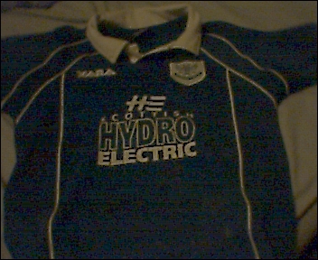 maillot équipe de saint johnstone domicile 2001-2002 rétro