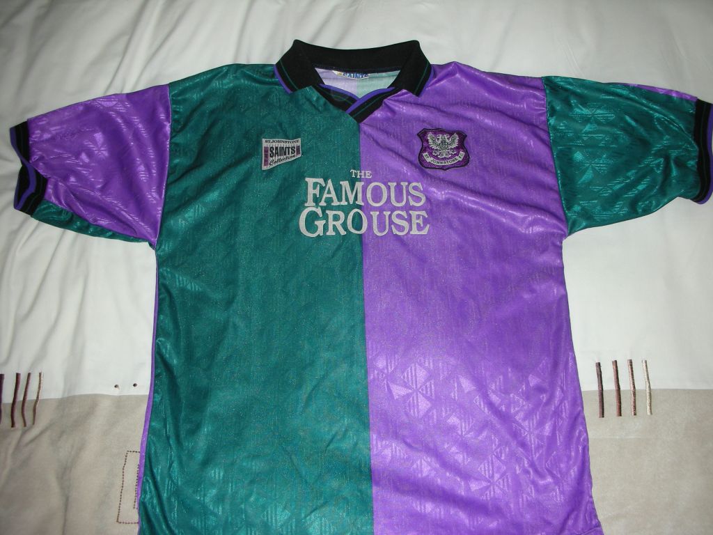 maillot équipe de saint johnstone exterieur 1996-1997 rétro