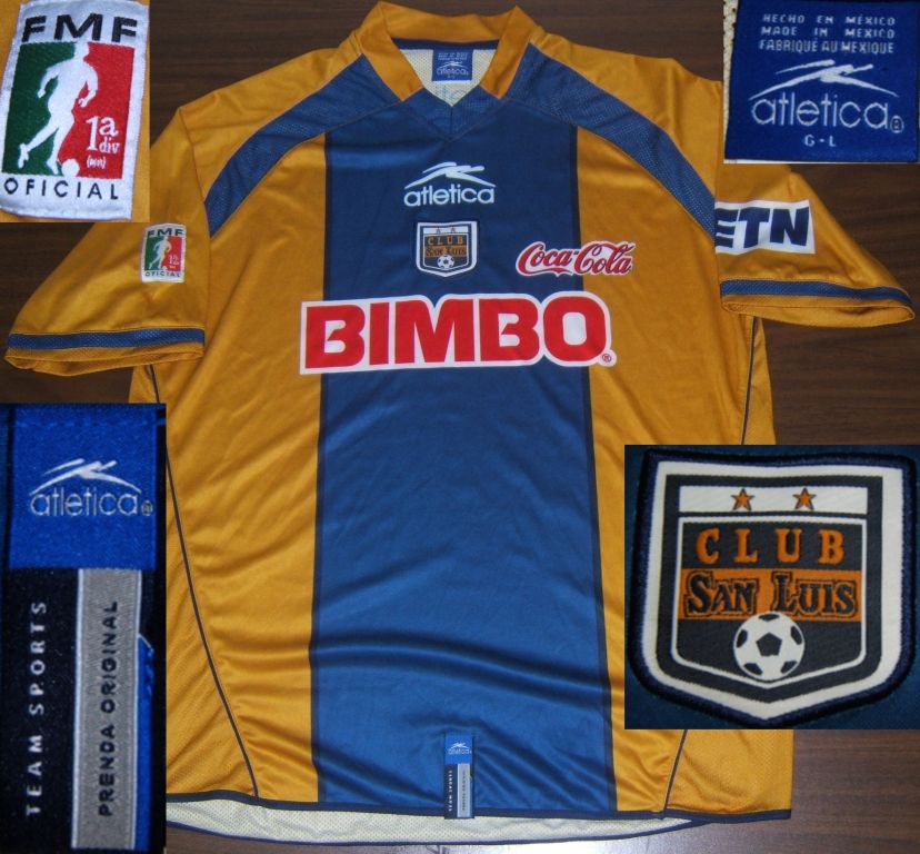 maillot équipe de san luis fc domicile 2003 pas cher