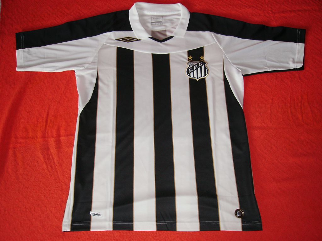 maillot équipe de santos fc exterieur 2007 rétro