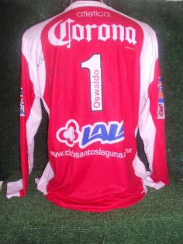 maillot équipe de santos laguna gardien 2007-2008 rétro maillot équipe de santos laguna gardien 2007-2008 rétro