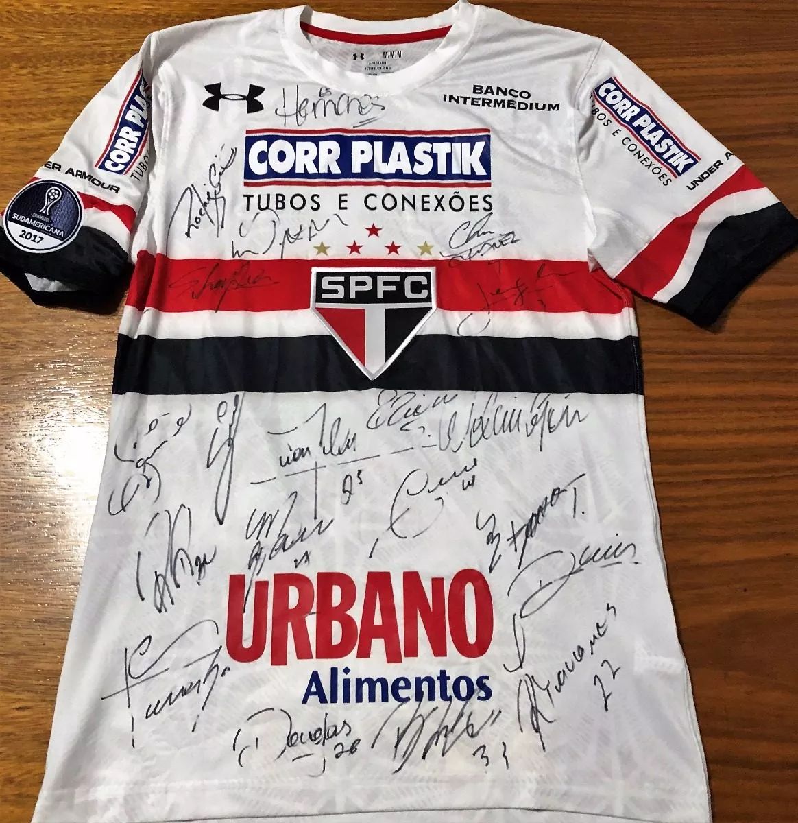 maillot équipe de são paulo fc domicile 2016-2017 rétro