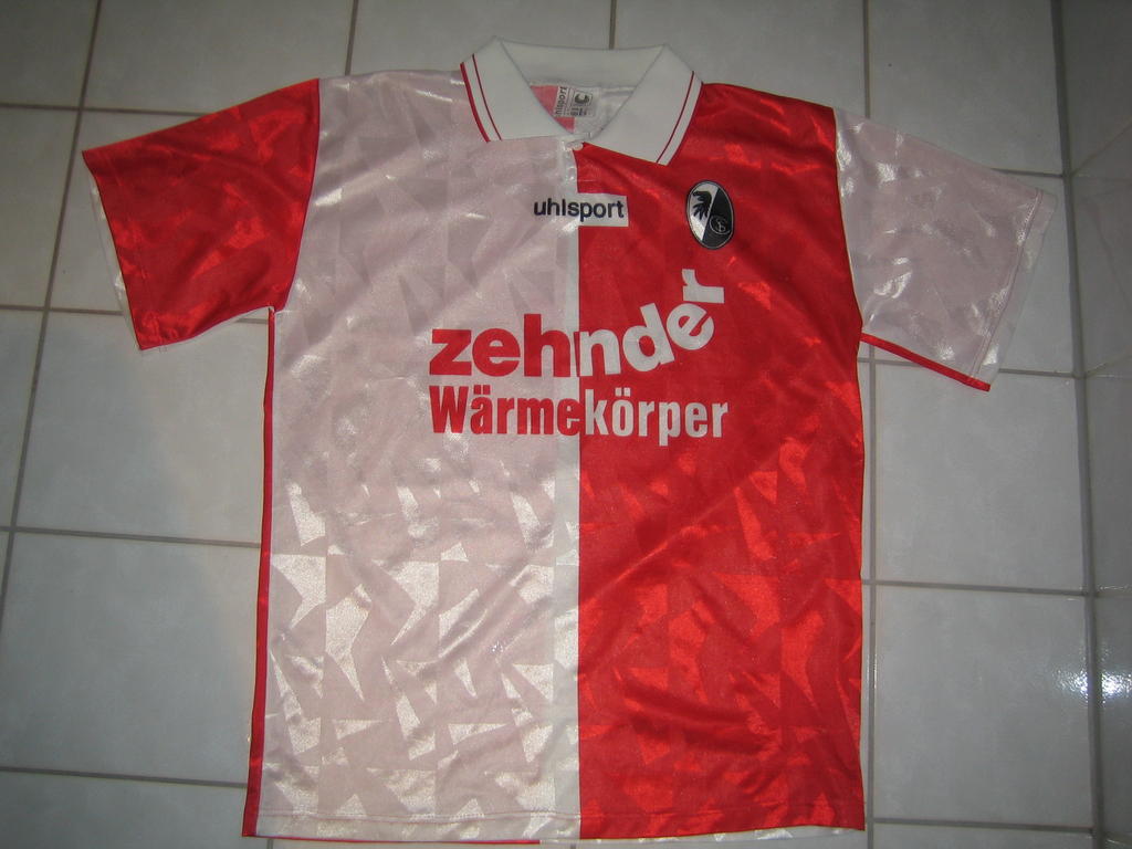 maillot équipe de sc fribourg exterieur 1996-1997 rétro