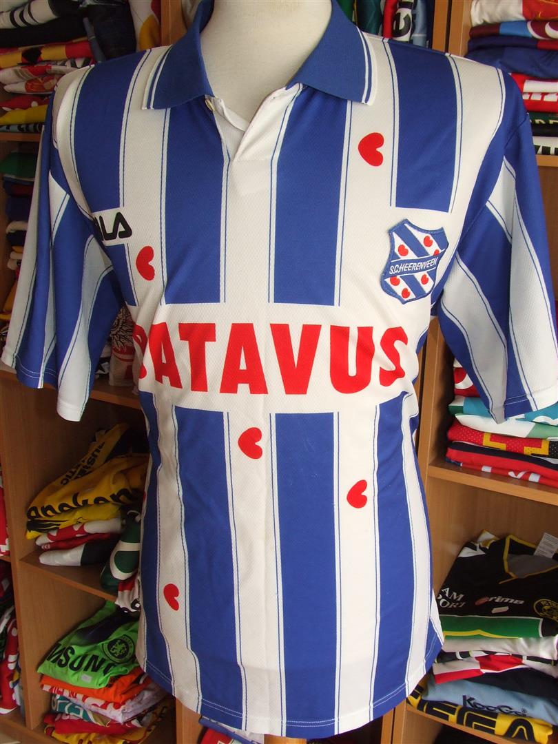 maillot équipe de sc heerenveen domicile 1998-1999 pas cher