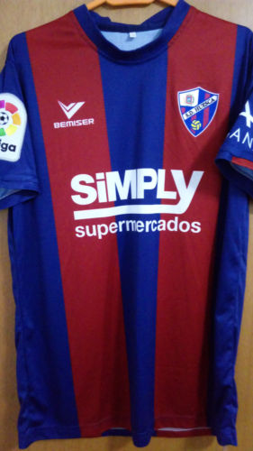 maillot équipe de sd huesca domicile 2017-2018 pas cher