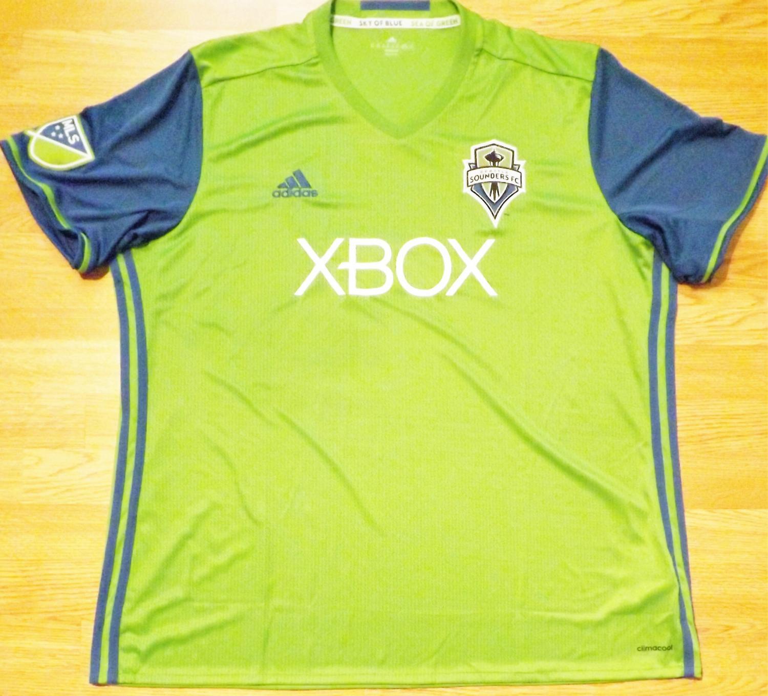 maillot équipe de seattle sounders domicile 2016 rétro