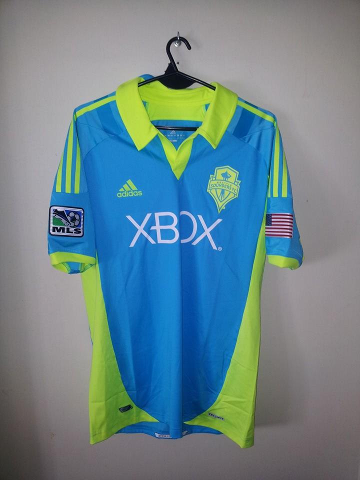 maillot équipe de seattle sounders third 2011-2013 rétro