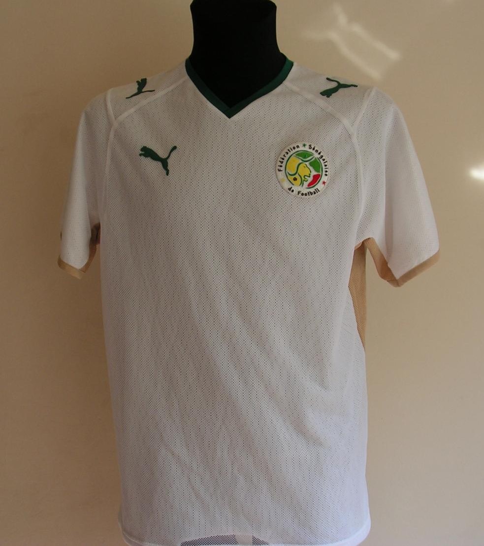 maillot équipe de sénégal domicile 2007-2009 pas cher