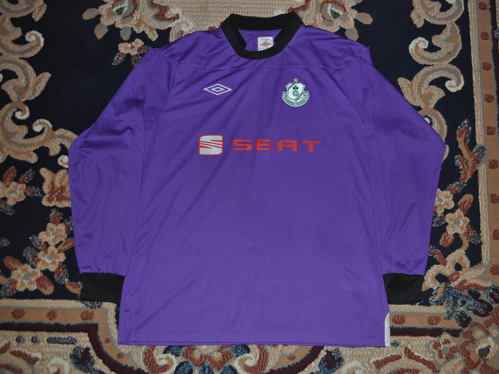 maillot équipe de shamrock rovers gardien 2012-2013 rétro