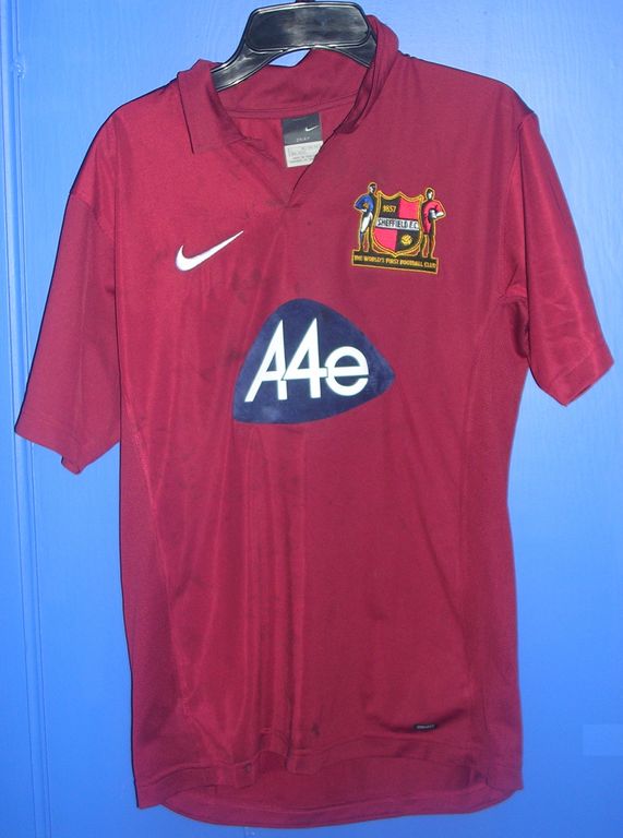 maillot équipe de sheffield fc domicile 2007-2008 pas cher