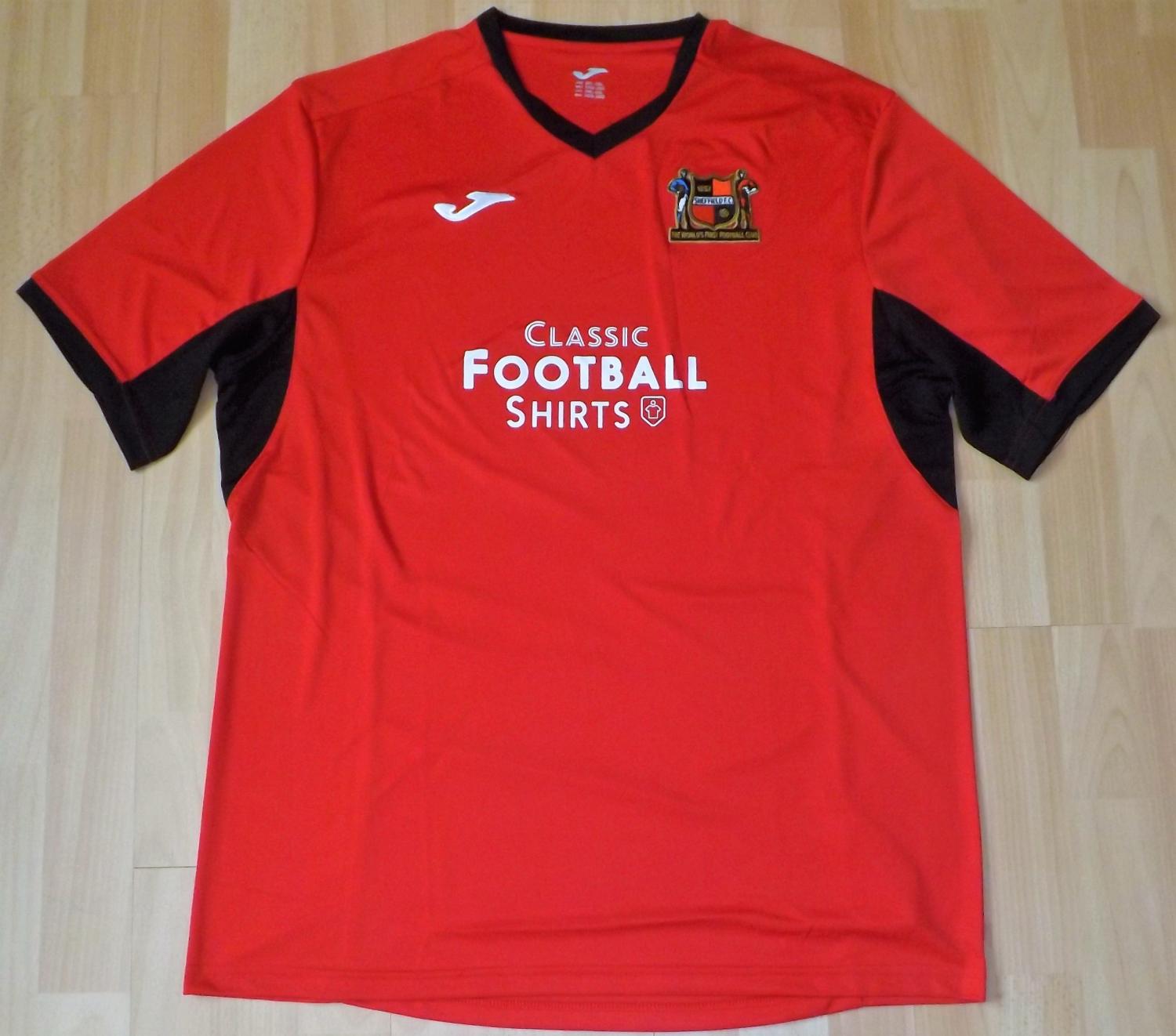 maillot équipe de sheffield fc domicile 2017-2018 pas cher