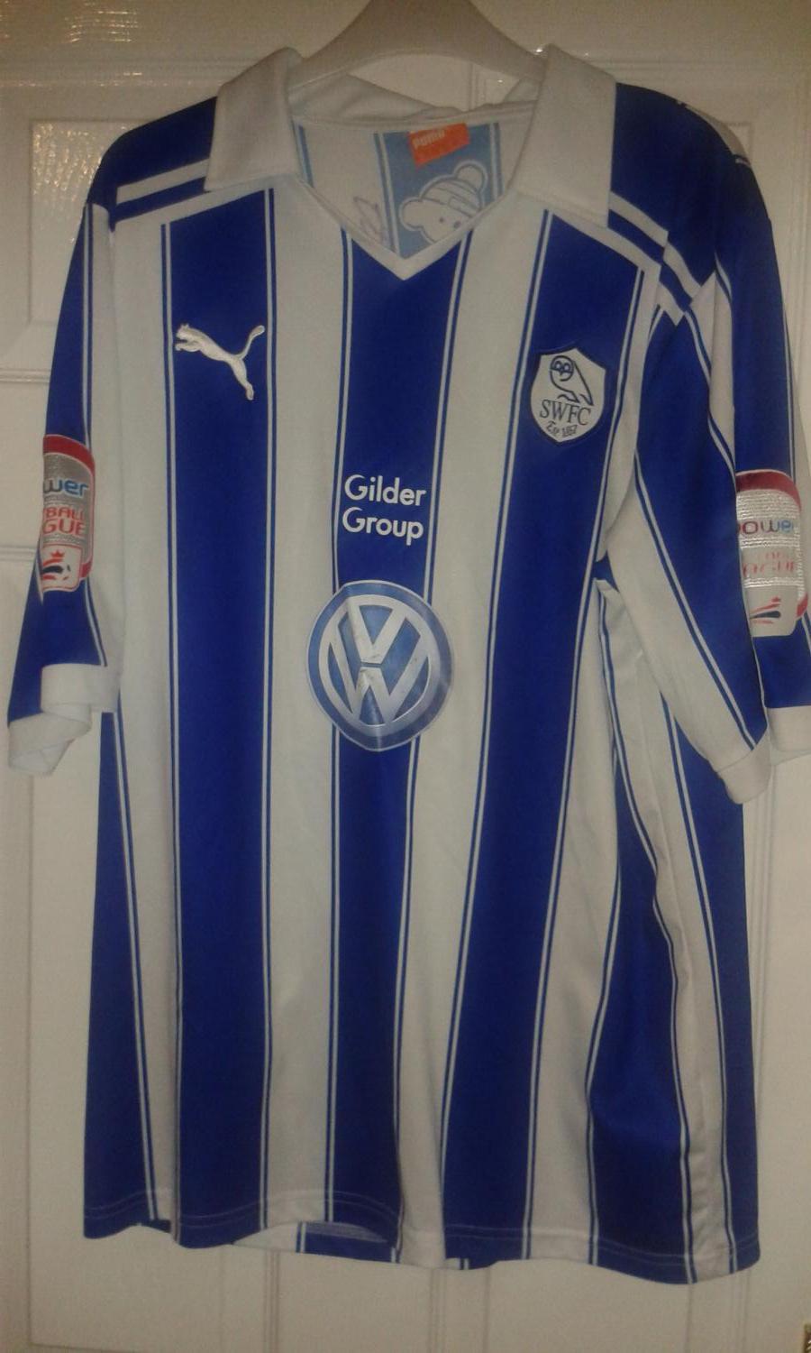 maillot équipe de sheffield wednesday domicile 2011-2012 pas cher