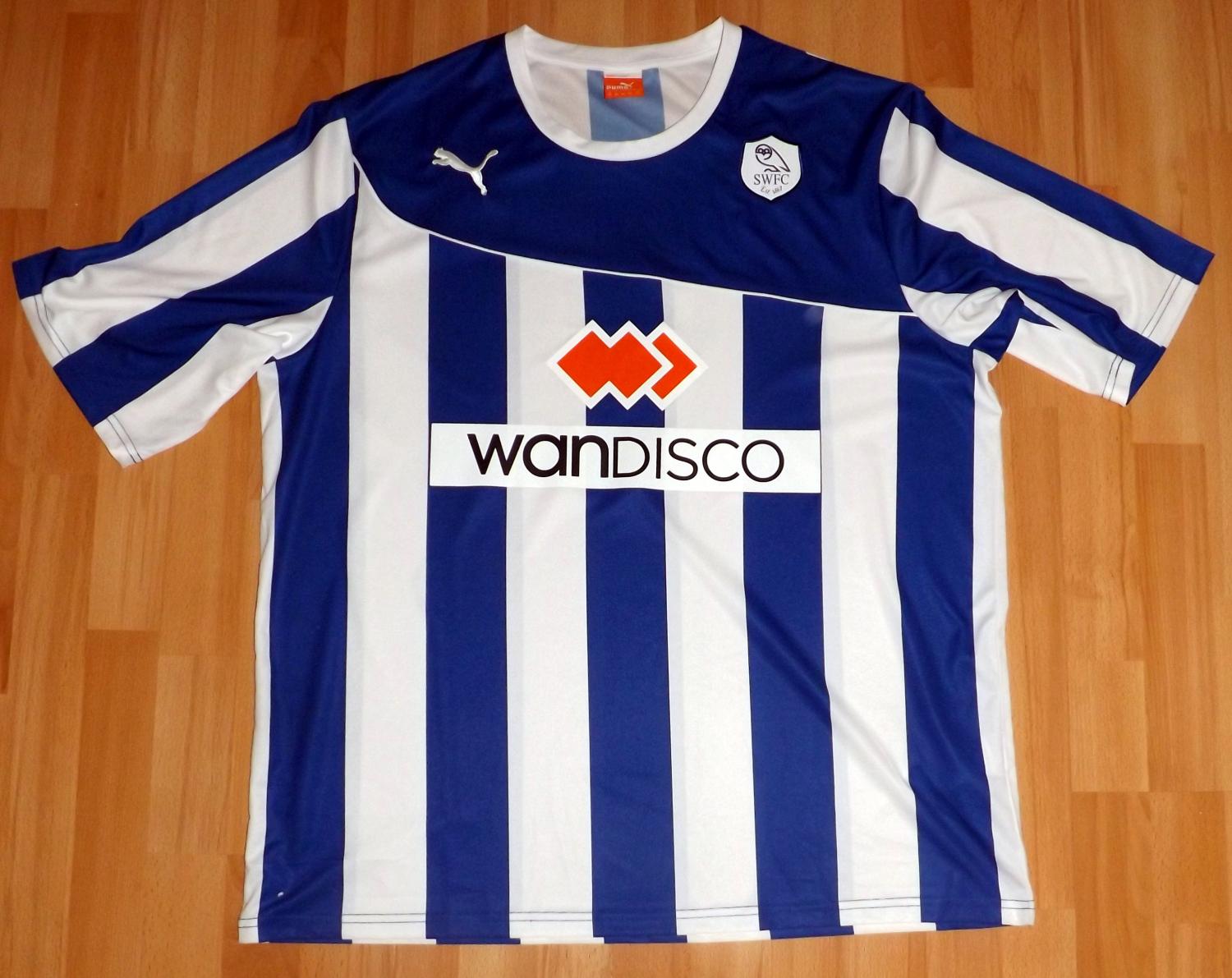 maillot équipe de sheffield wednesday domicile 2013-2014 pas cher