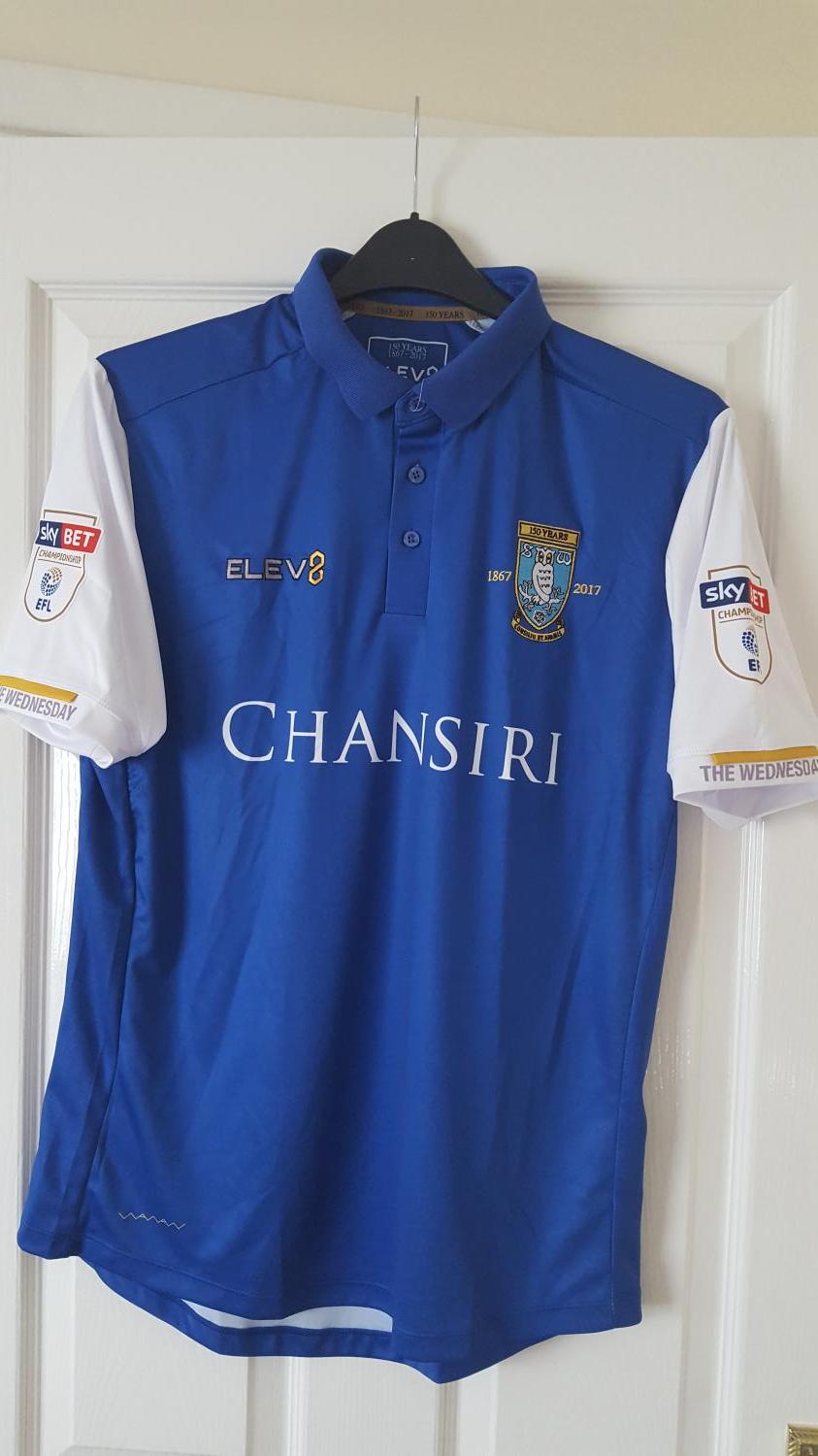 maillot équipe de sheffield wednesday domicile 2017-2018 pas cher