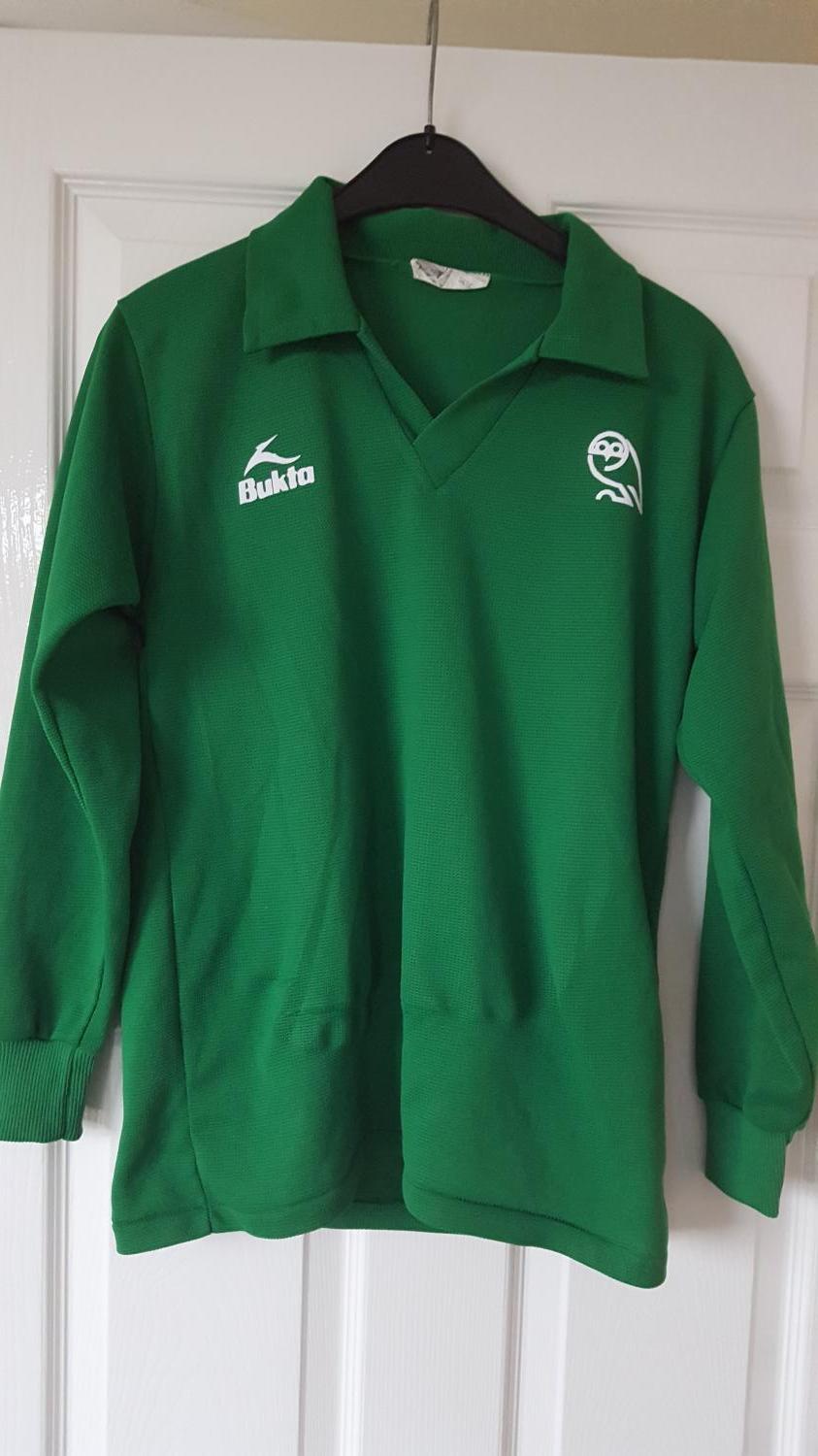 maillot équipe de sheffield wednesday gardien 1977-1981 pas cher