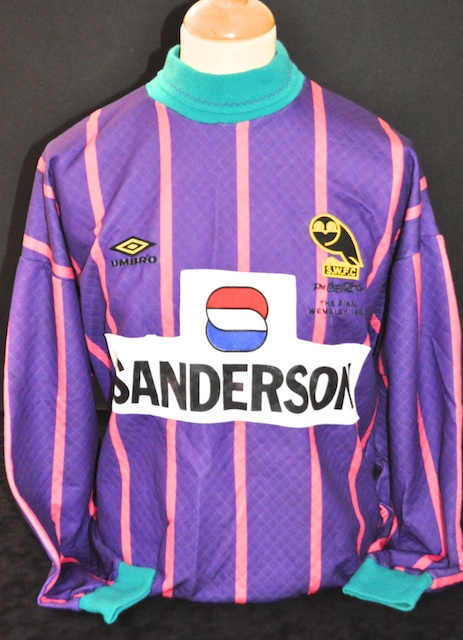 maillot équipe de sheffield wednesday gardien 1992-1993 pas cher
