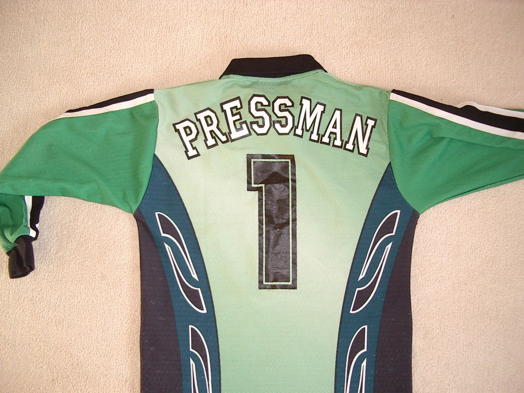 maillot équipe de sheffield wednesday gardien 1997-1999 pas cher