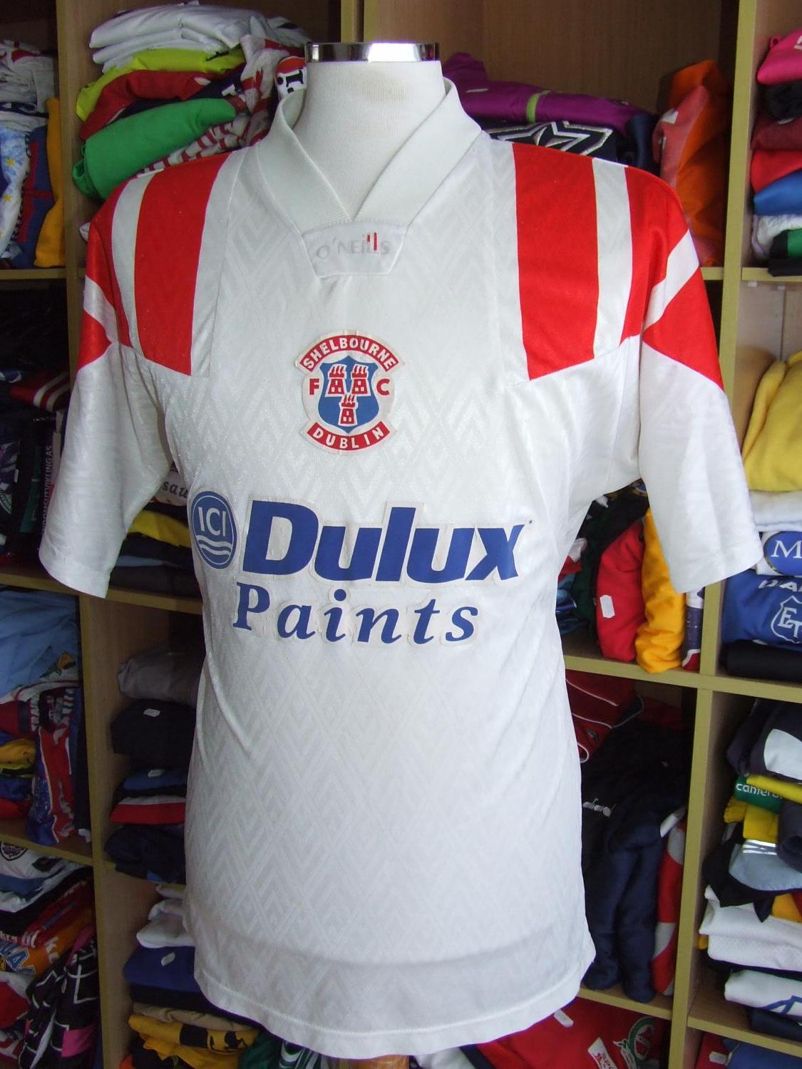 maillot équipe de shelbourne fc exterieur 1992-1993 pas cher