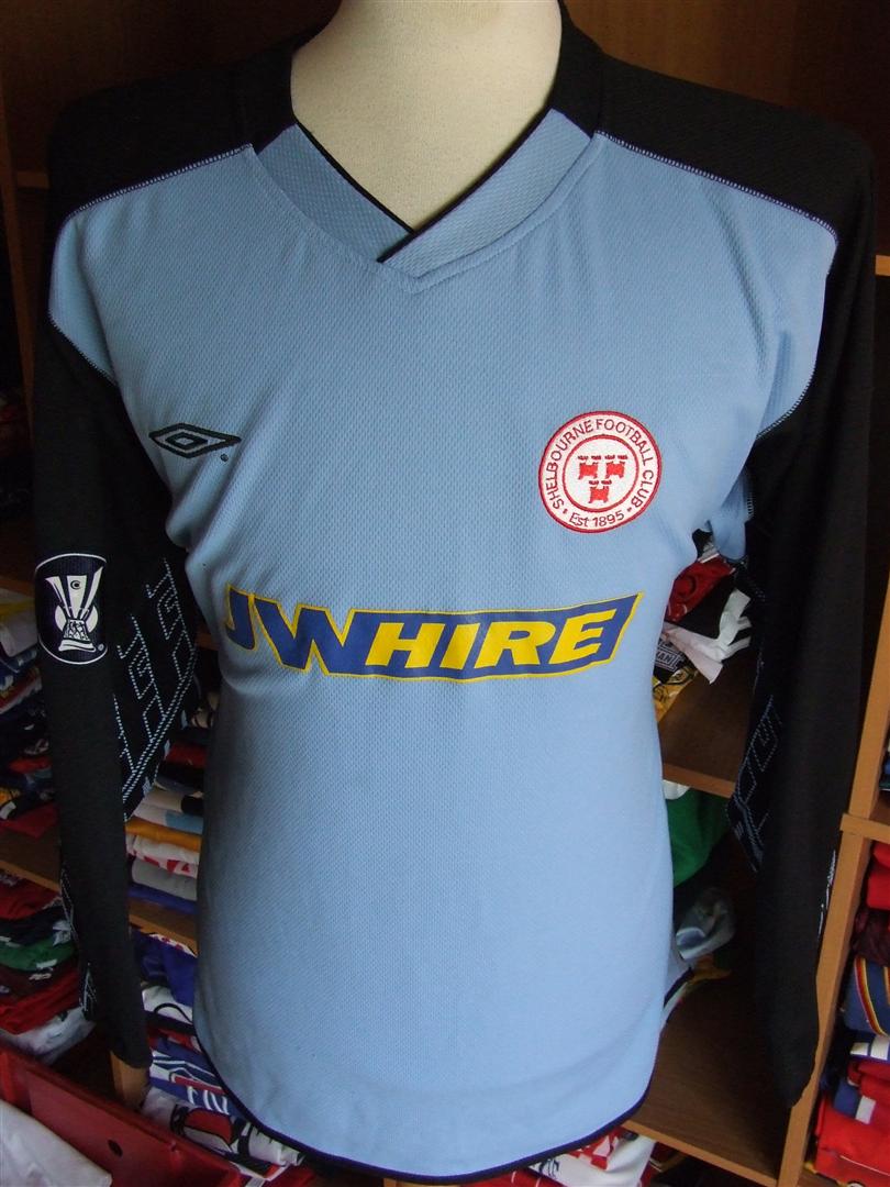 maillot équipe de shelbourne fc gardien 2004-2005 pas cher