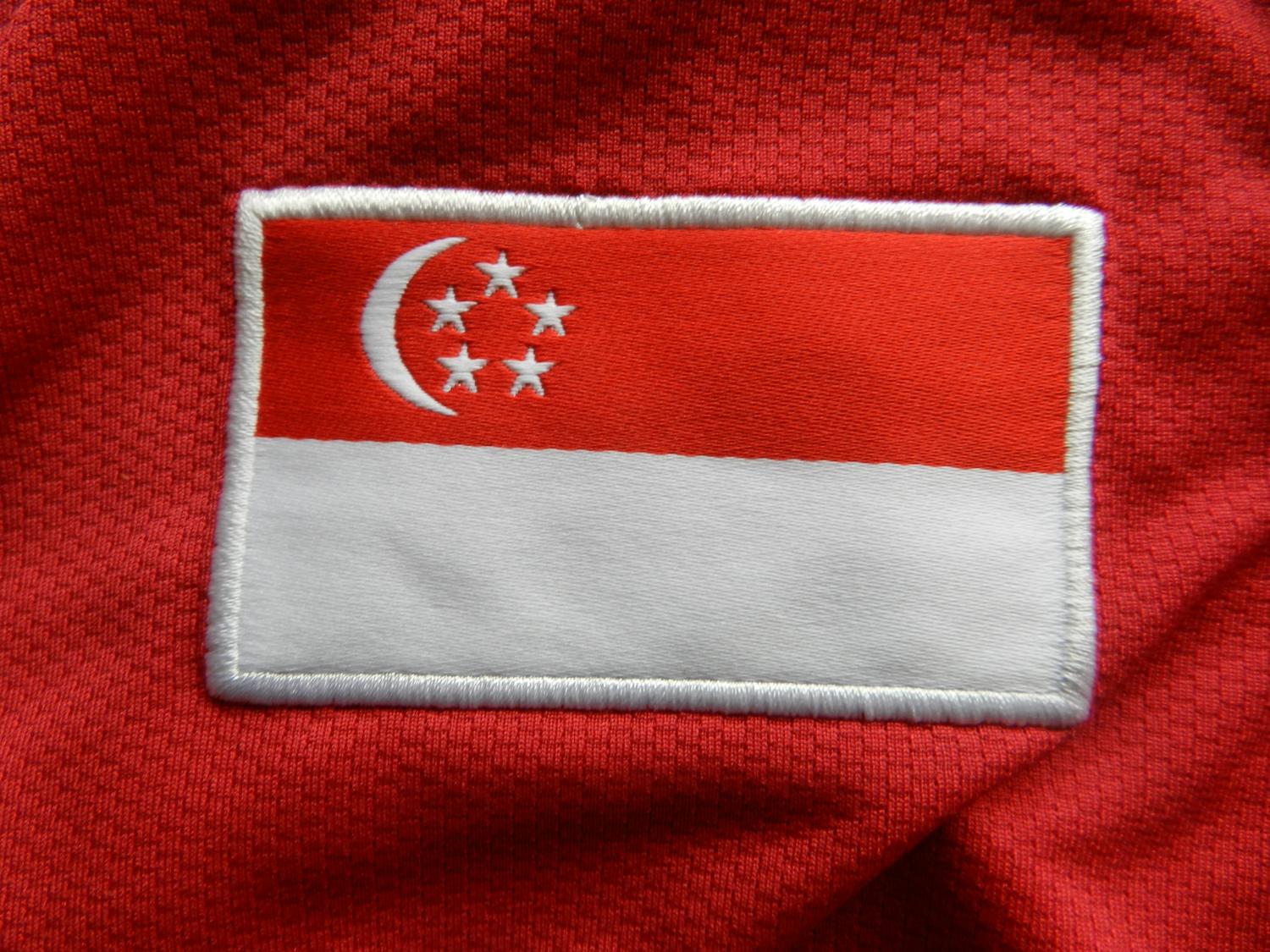 maillot équipe de singapour domicile 2010-2012 rétro