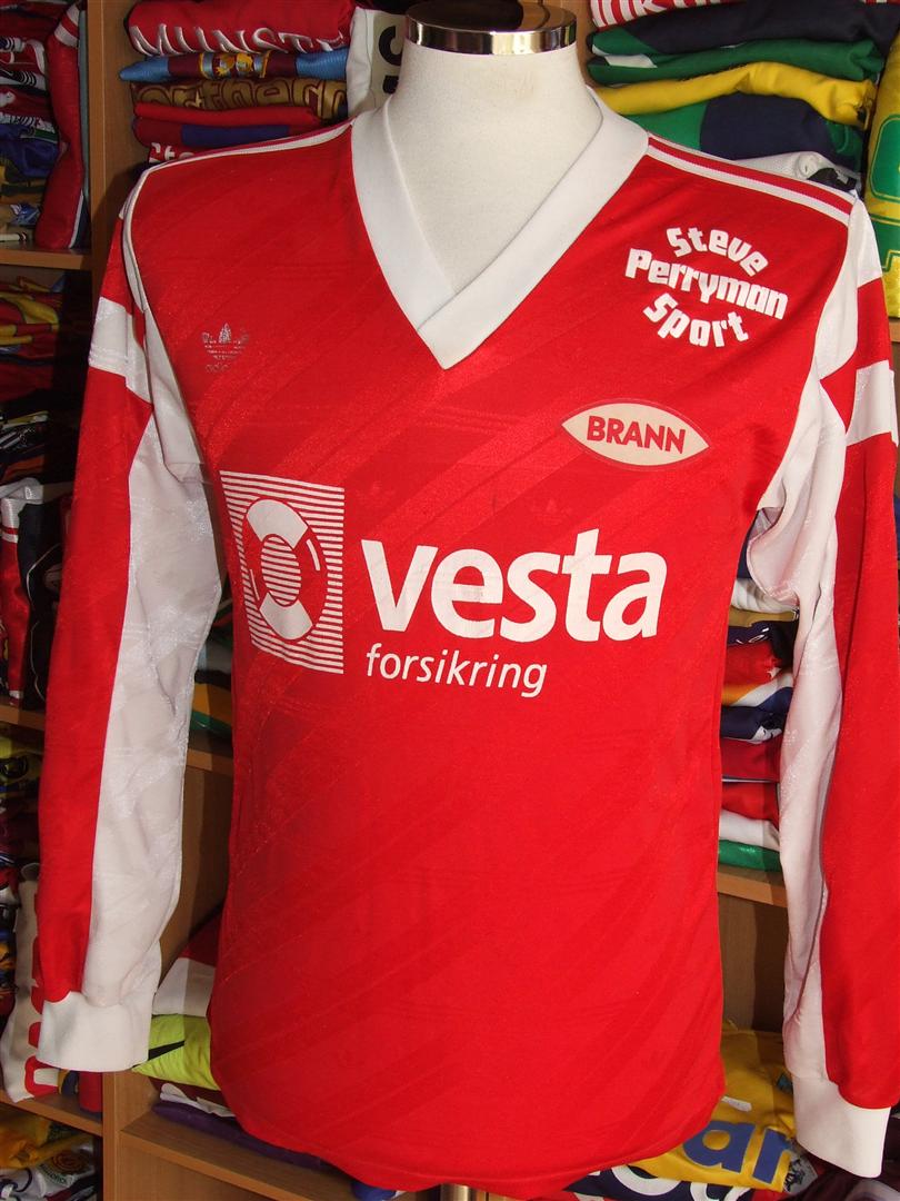 maillot équipe de sk brann domicile 1976 rétro