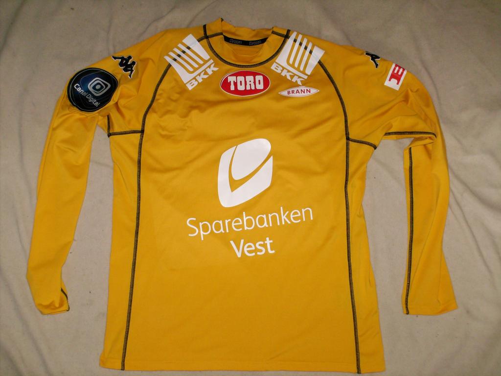 maillot équipe de sk brann gardien 2007 rétro
