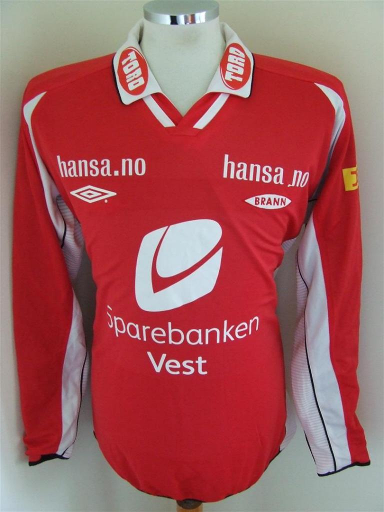 maillot équipe de sk brann particulier 2003 rétro