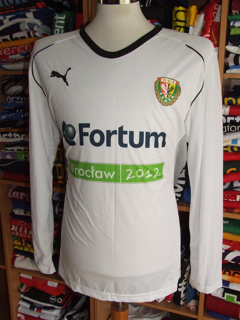 maillot équipe de slask wroclaw exterieur 2010-2011 rétro