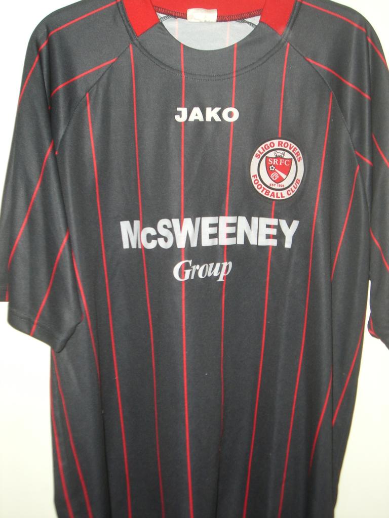 maillot équipe de sligo rovers exterieur 2004-2005 pas cher