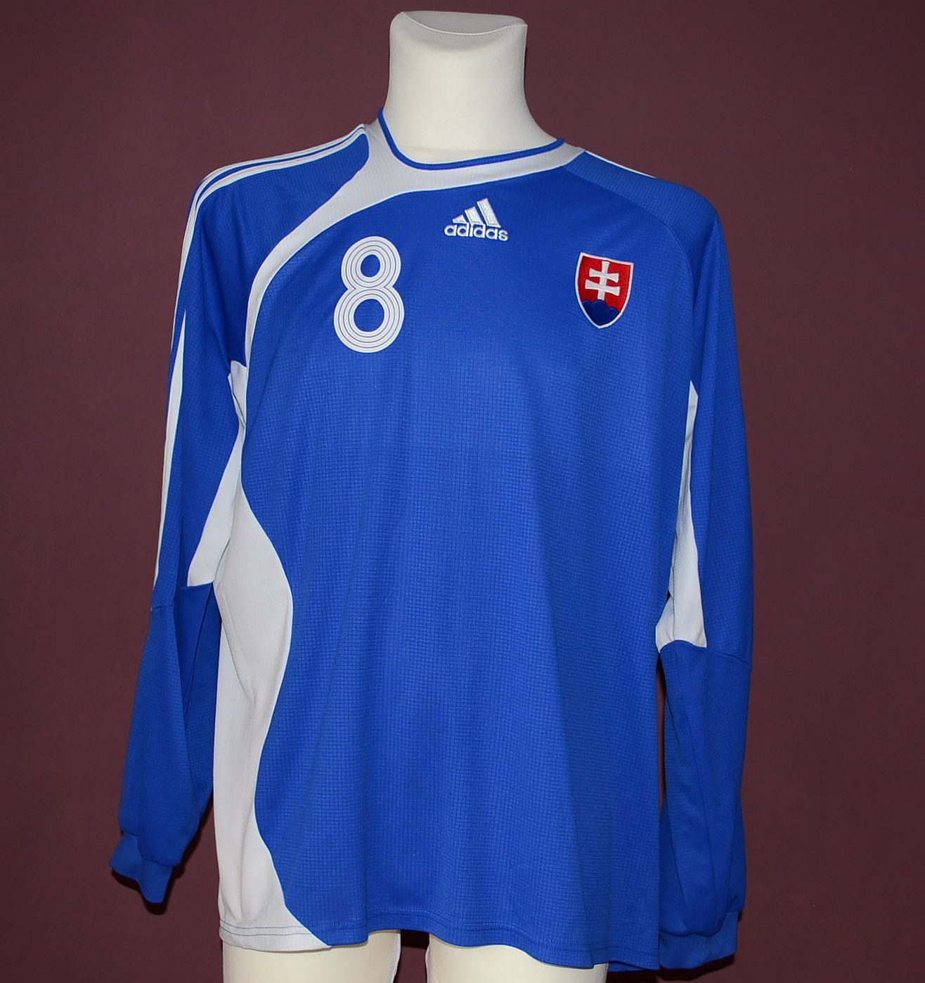 maillot équipe de slovaquie domicile 2006-2007 rétro