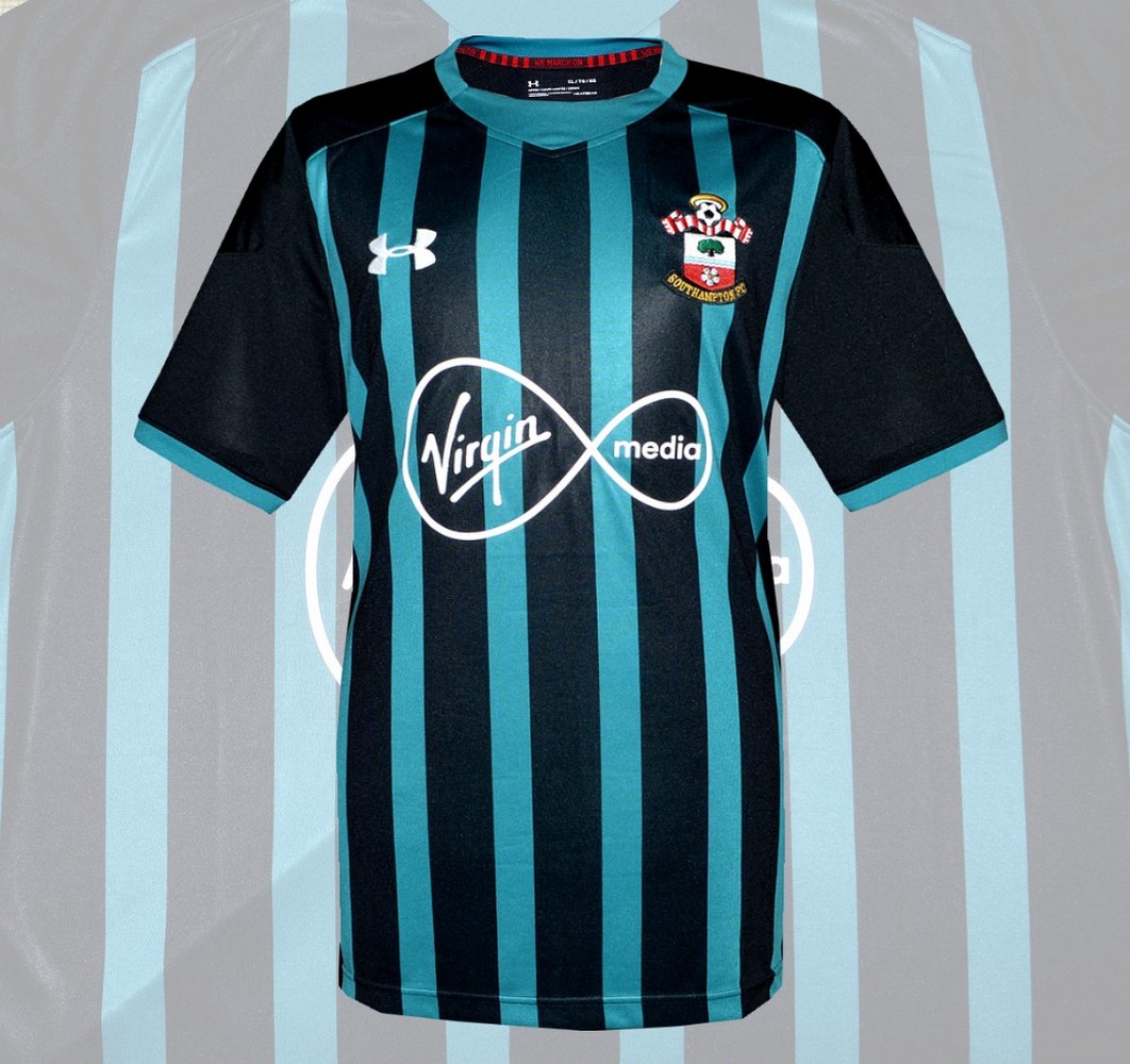 maillot équipe de southampton fc exterieur 2017-2018 rétro