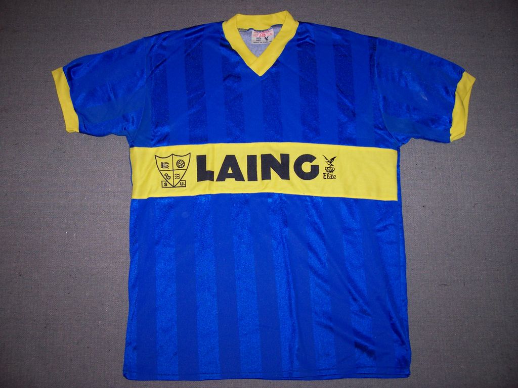 maillot équipe de southend united domicile 1985-1986 rétro