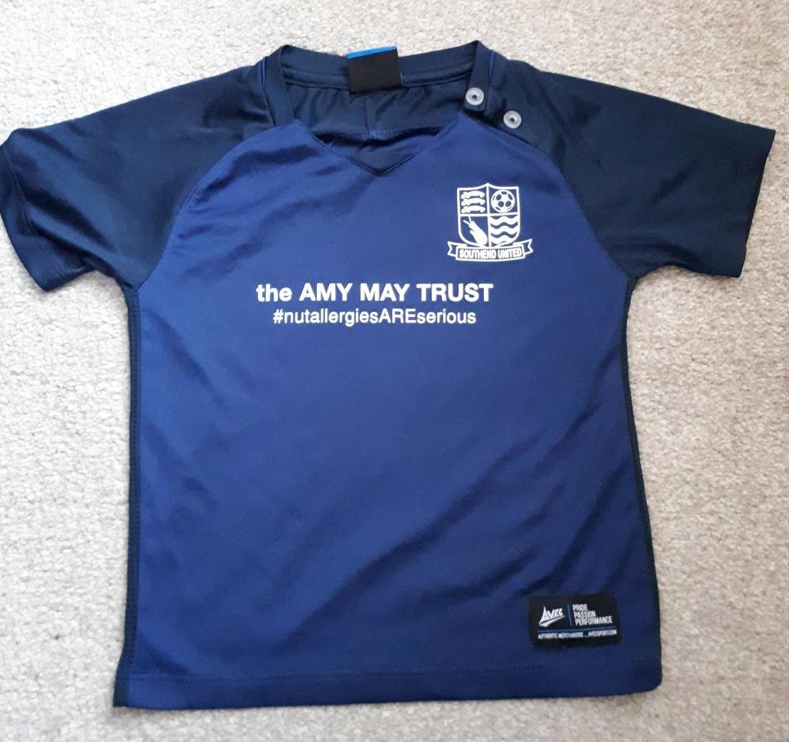 maillot équipe de southend united domicile 2017-2018 rétro