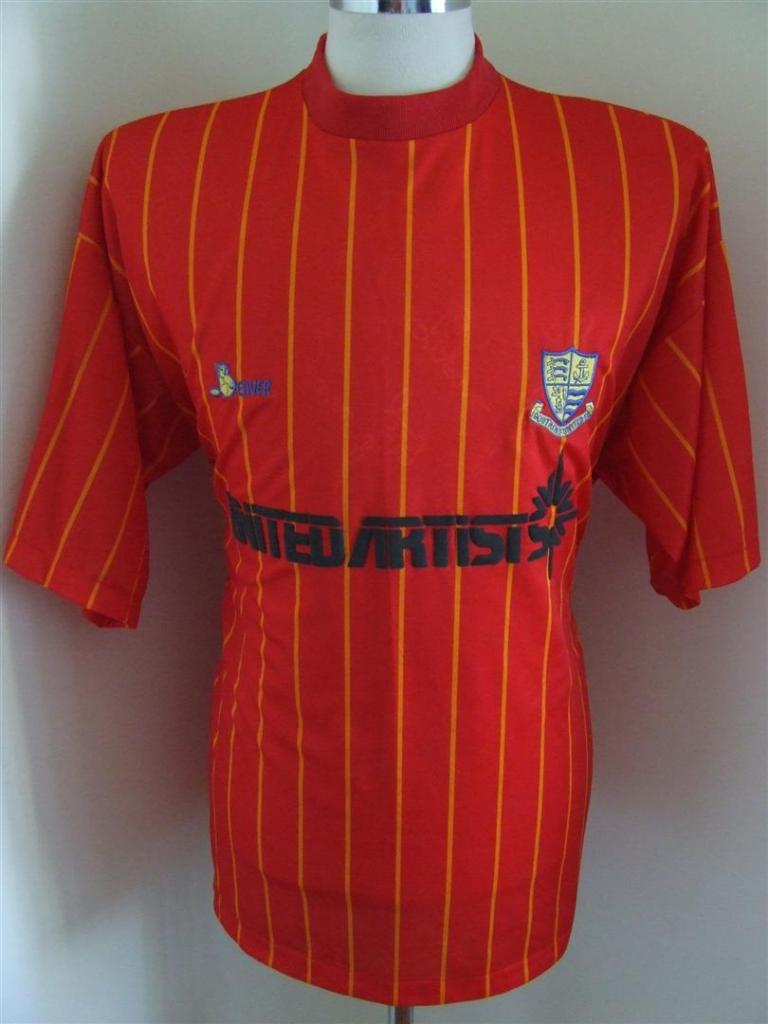 maillot équipe de southend united exterieur 1995-1996 rétro