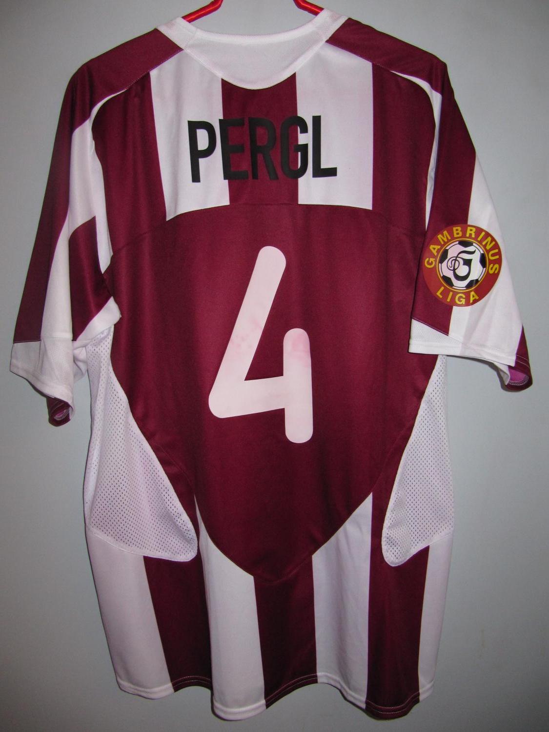 maillot équipe de sparta prague exterieur 2005-2007 rétro