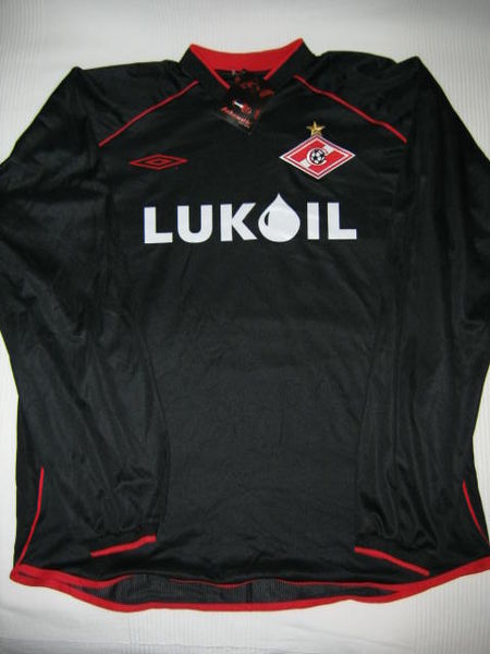 maillot équipe de spartak moscou third 2003 rétro