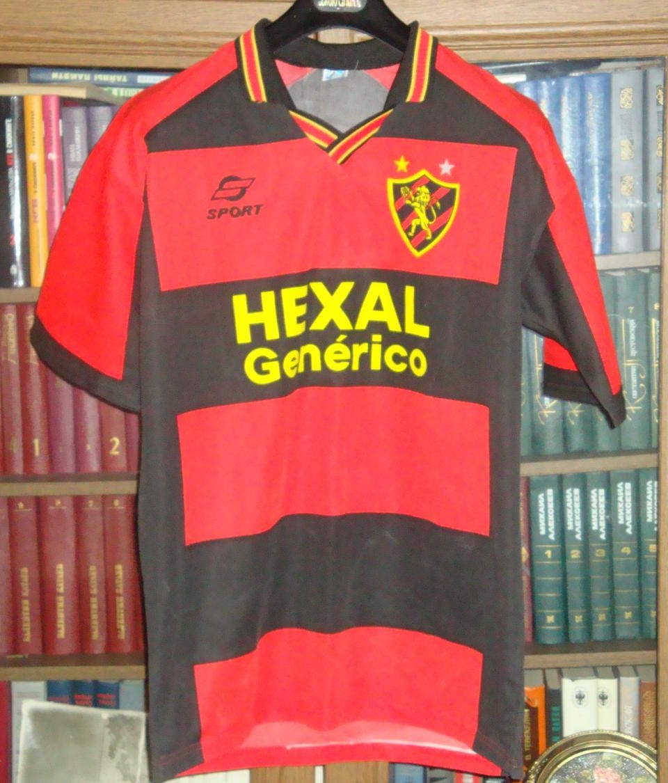 maillot équipe de sport club do recife domicile 2003 rétro