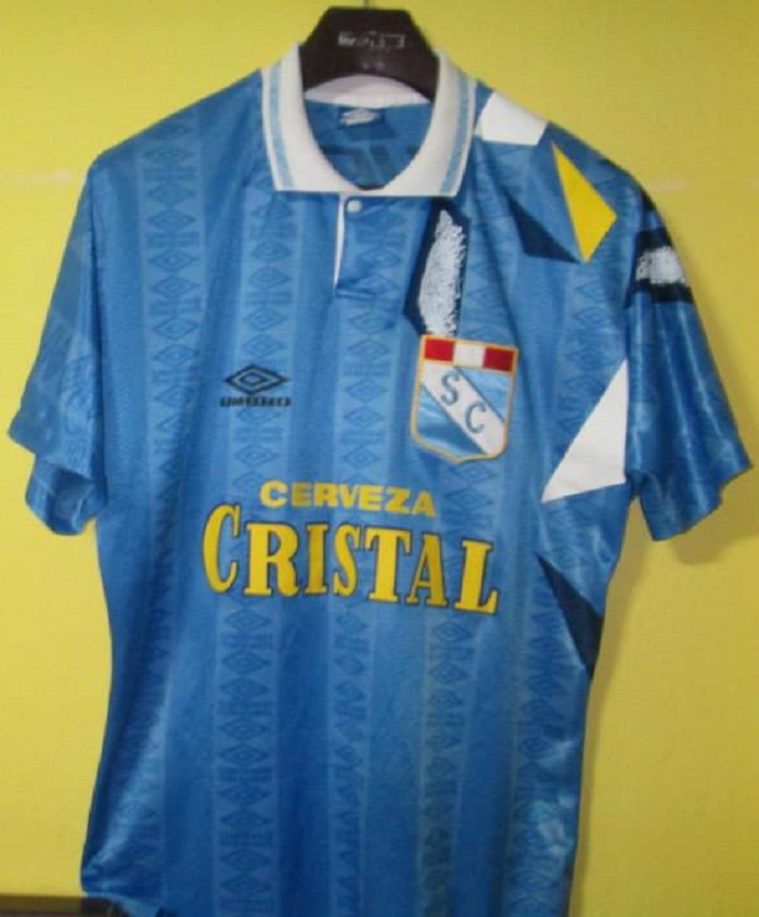 maillot équipe de sporting cristal domicile 1995 rétro