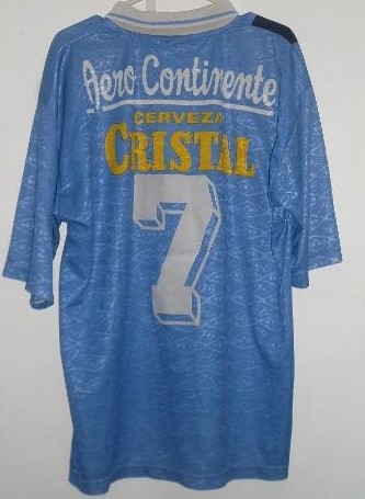 maillot équipe de sporting cristal domicile 1997 rétro maillot équipe de sporting cristal domicile 1997 rétro