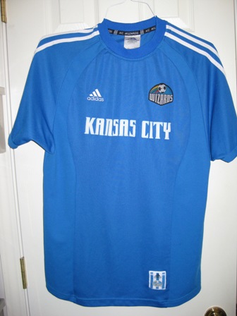 maillot équipe de sporting kansas city domicile 2000-2001 rétro