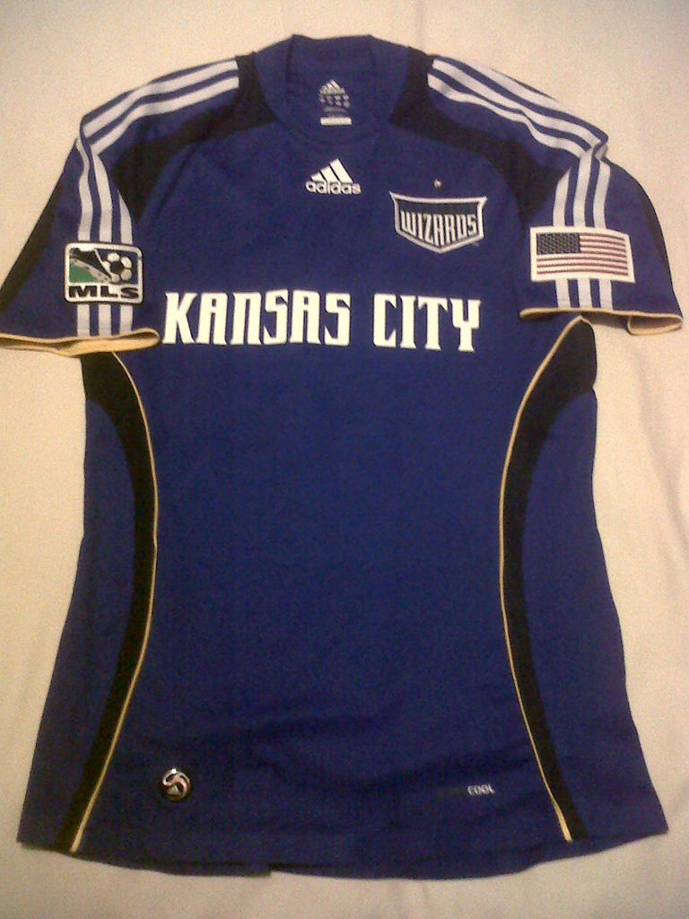 maillot équipe de sporting kansas city domicile 2009 rétro