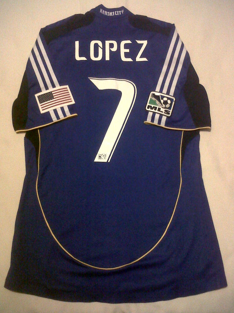 maillot équipe de sporting kansas city domicile 2009 rétro maillot équipe de sporting kansas city domicile 2009 rétro