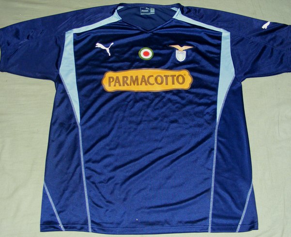 maillot équipe de ss lazio third 2004-2005 pas cher