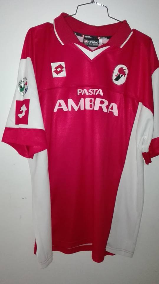 maillot équipe de ssc bari exterieur 2003-2004 pas cher