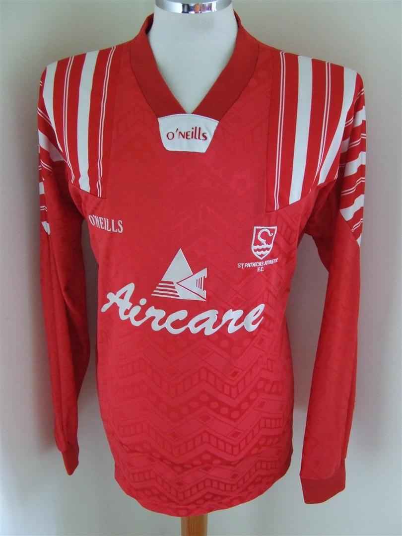 maillot équipe de st. patrick's athletic domicile 1992-1994 rétro